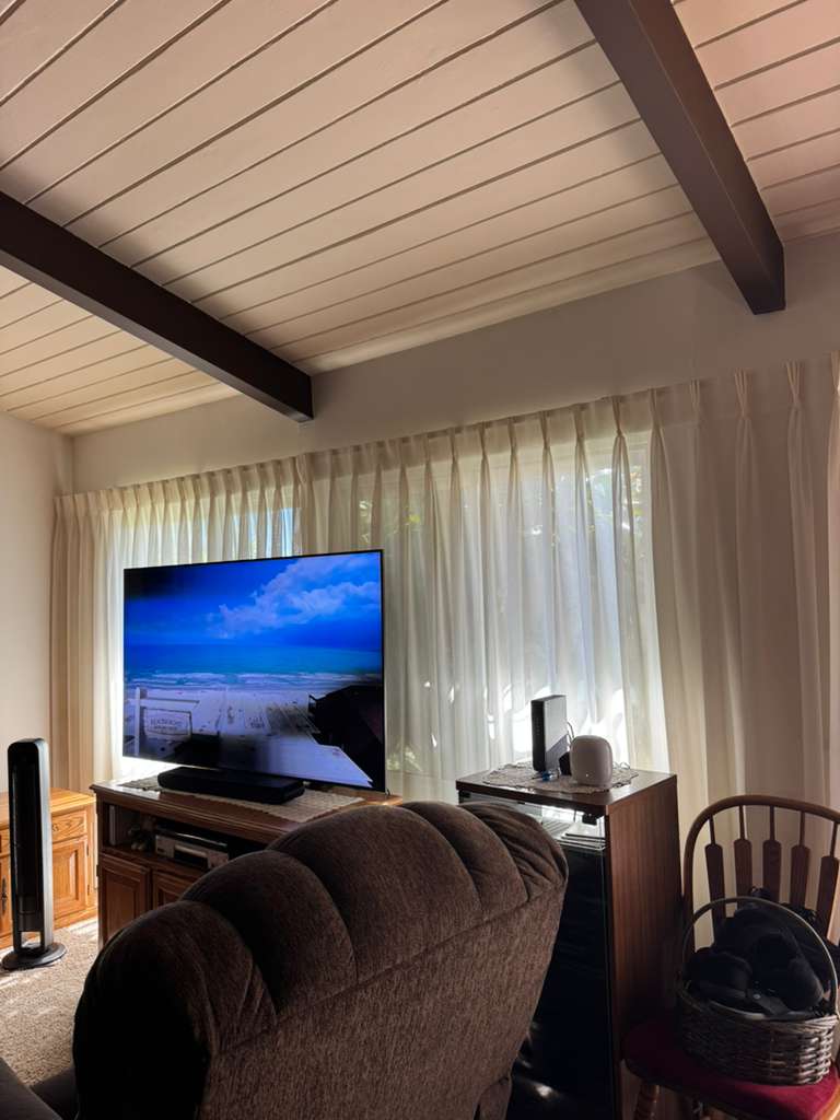 Curtains cleaned by Go4Cleaning on a recent job
