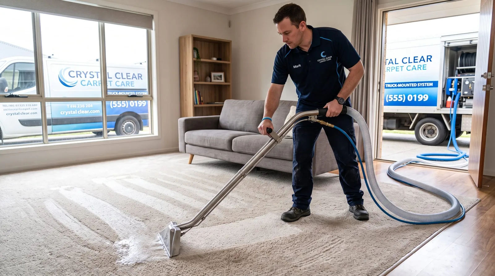 Illustration: professional Carpet Cleaning Better Than Doing It Yourself