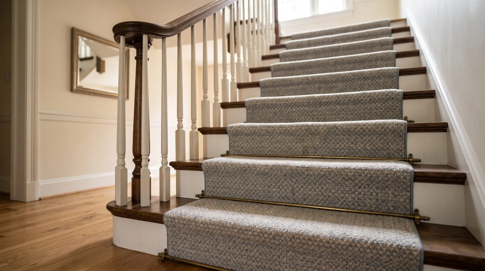 Illustration: clean Carpet On Stairs Without Damaging The Fibers