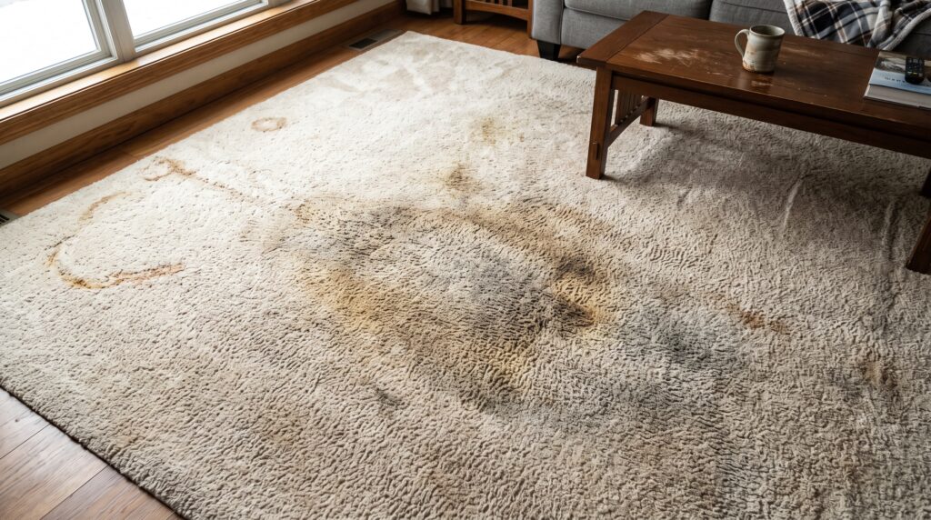 discoloration in carpet 2k 202608192359