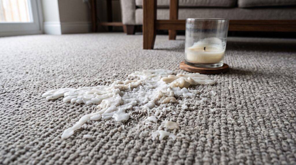 candle wax on carpet 2k 202608200609